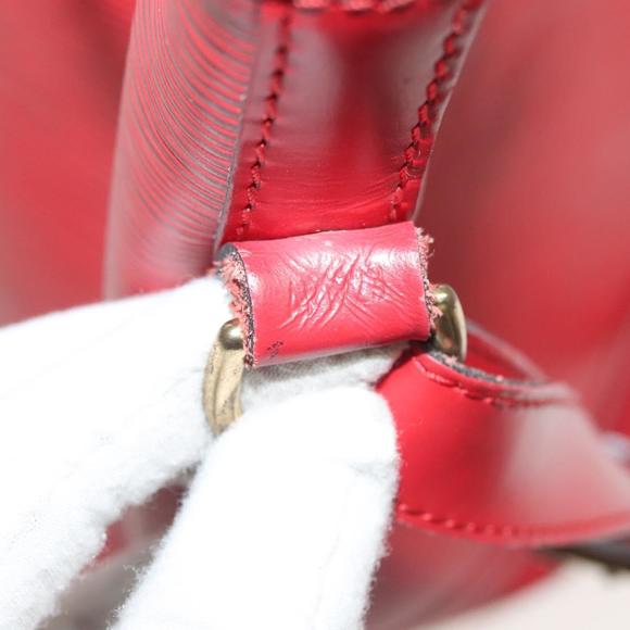 LOUIS VUITTON Epi Noe Shoulder Bag Red M44007 LV Auth 136463 - Picture 12 of 16